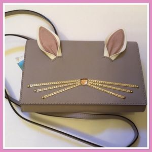 Kate Spade cross body rabbit winni NWT purse 😍😍